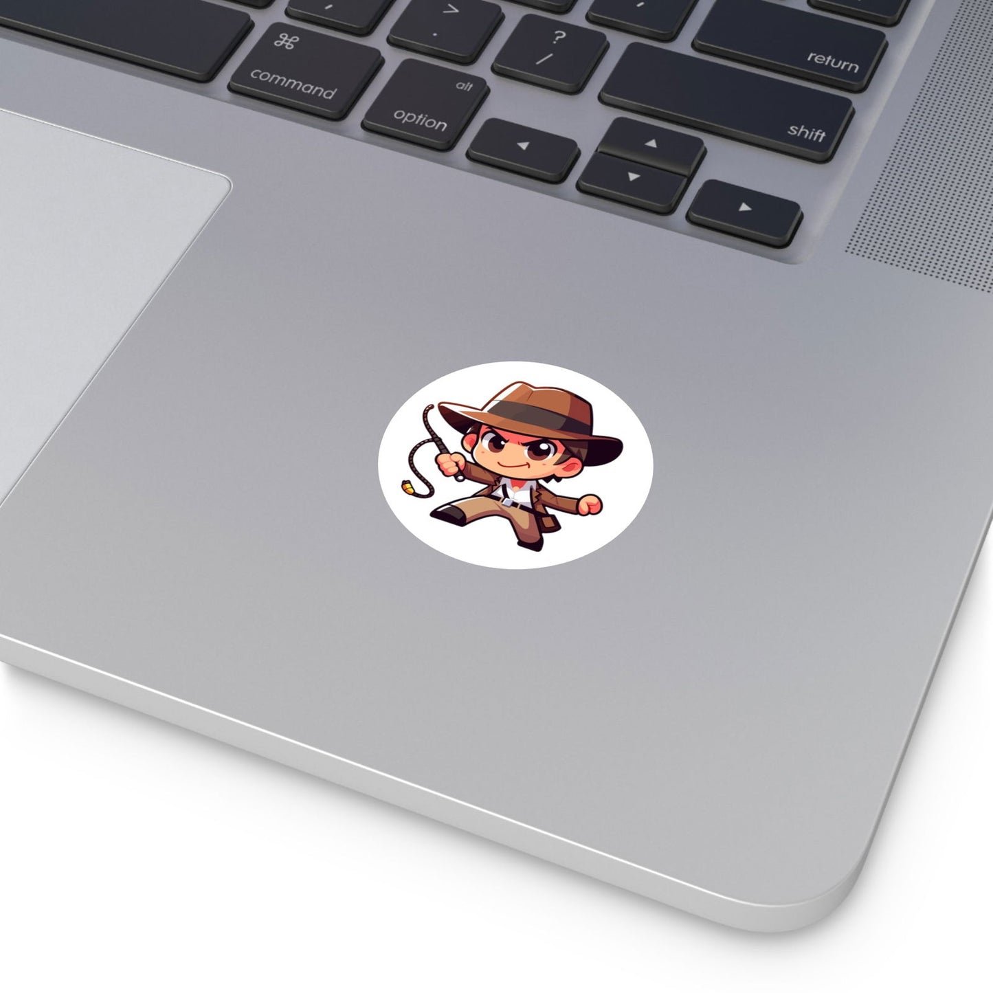 Indian Jones Round Vinyl Stickers - Little Luvin Stitches