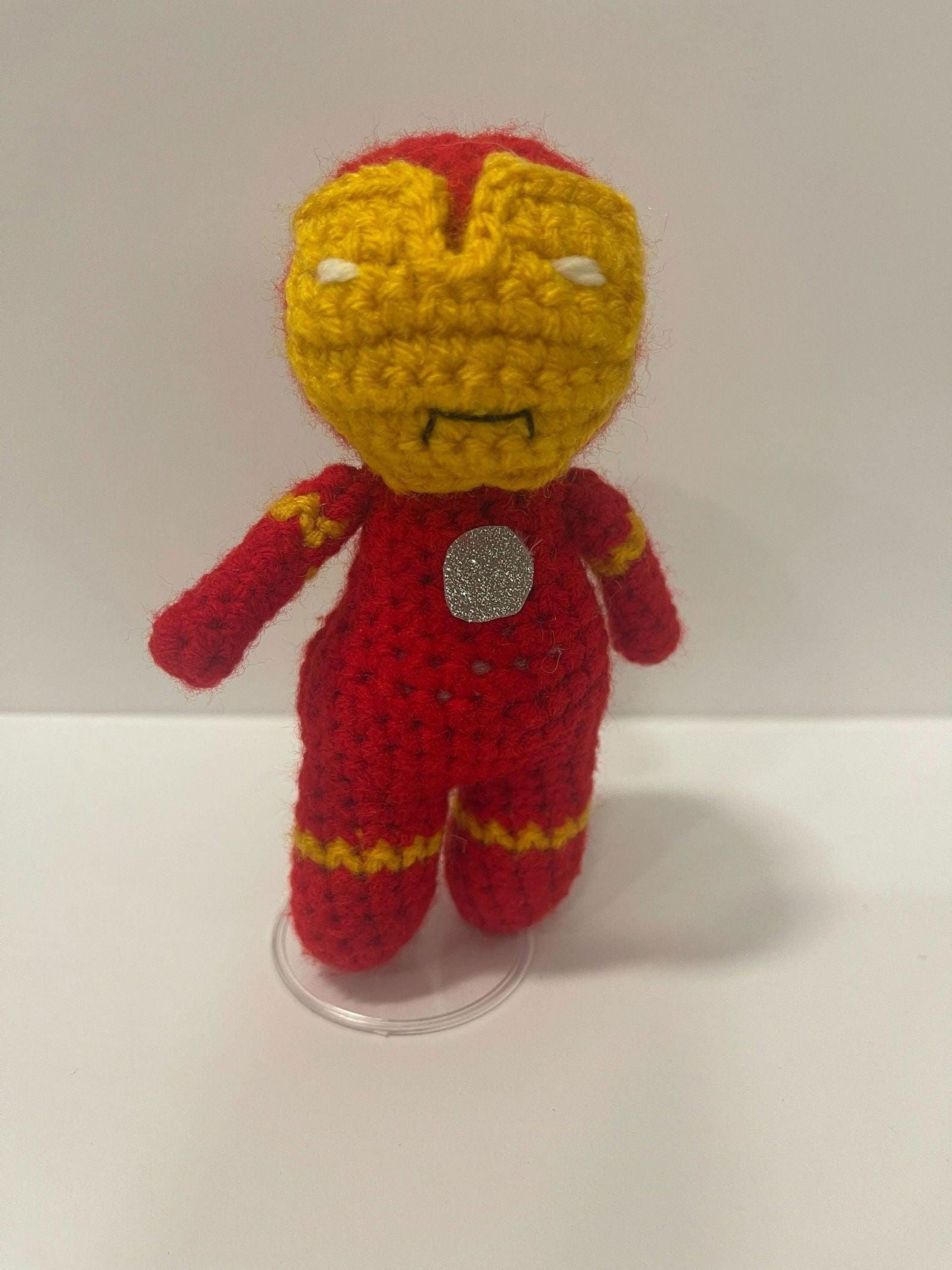 Iron Man Handmade Plushie - Little Luvin Stitches