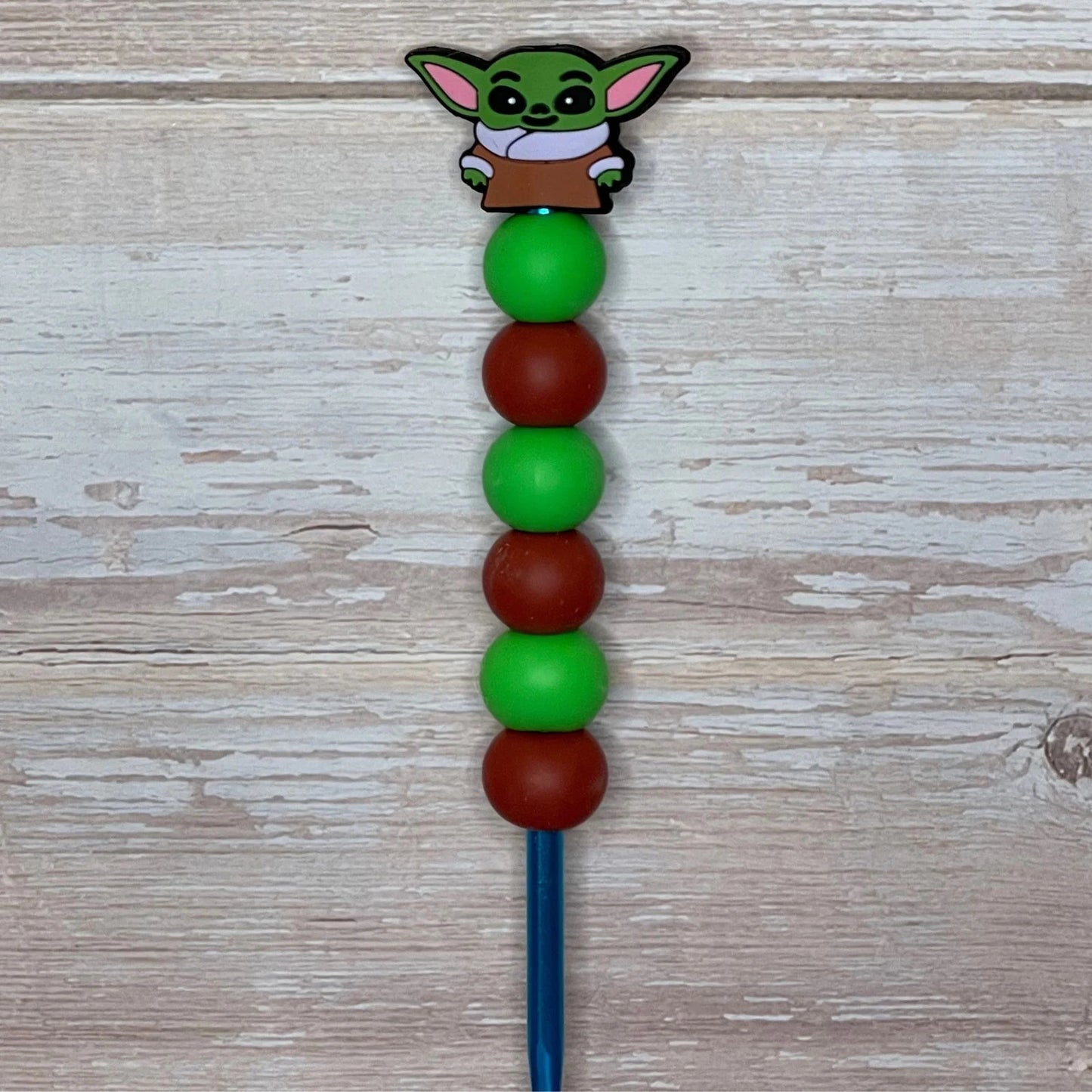 Little Alien Beaded Crochet Hook - Little Luvin Stitches