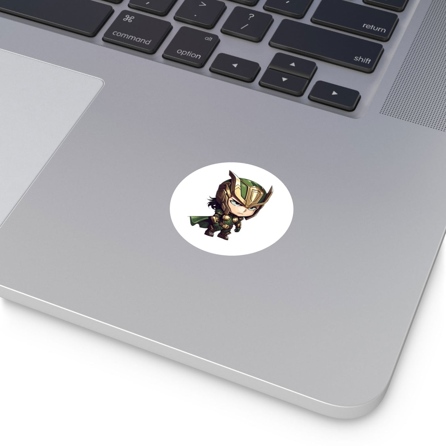 Loki Round Vinyl Stickers - Little Luvin Stitches
