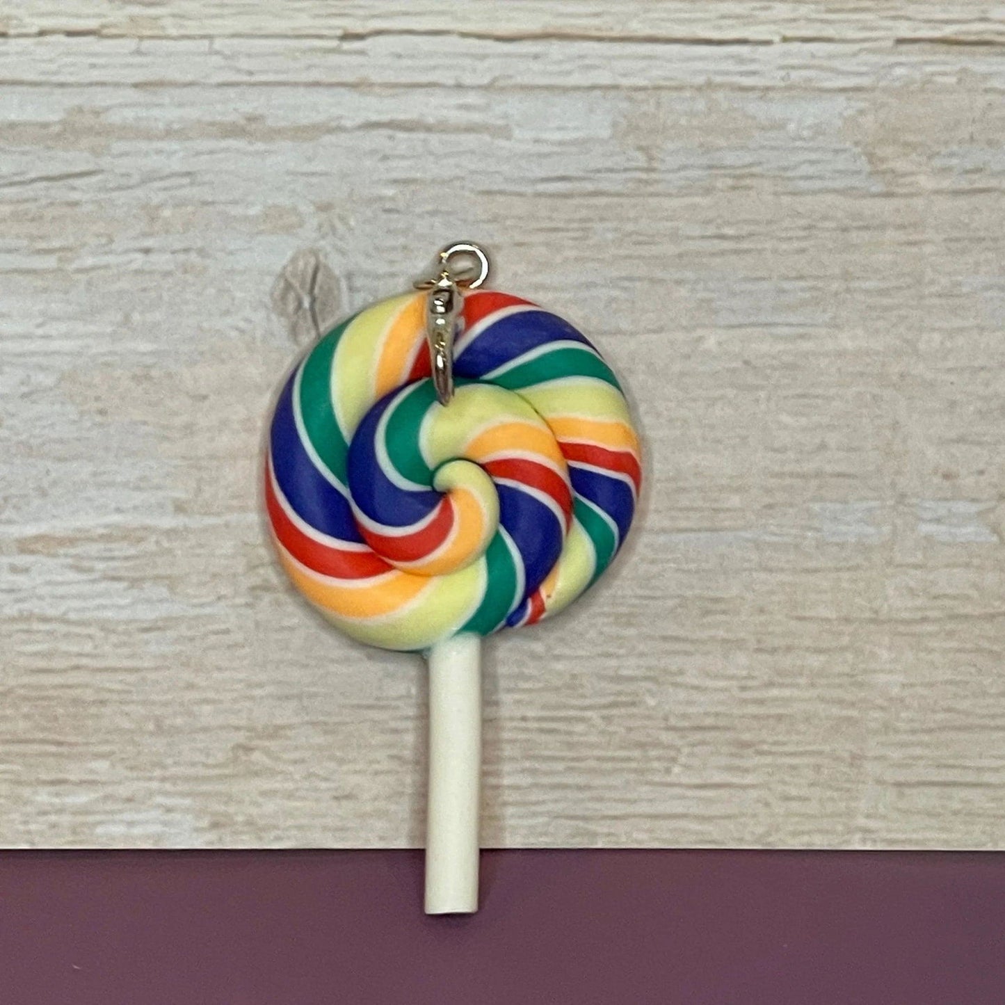 Lollipop Stitch Marker as Pictured - Little Luvin Stitches