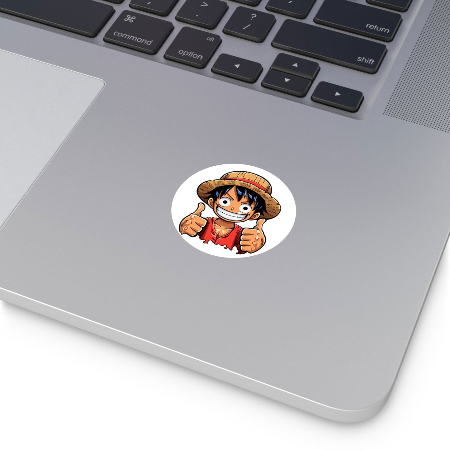 Luffy Round Vinyl Stickers - Little Luvin Stitches