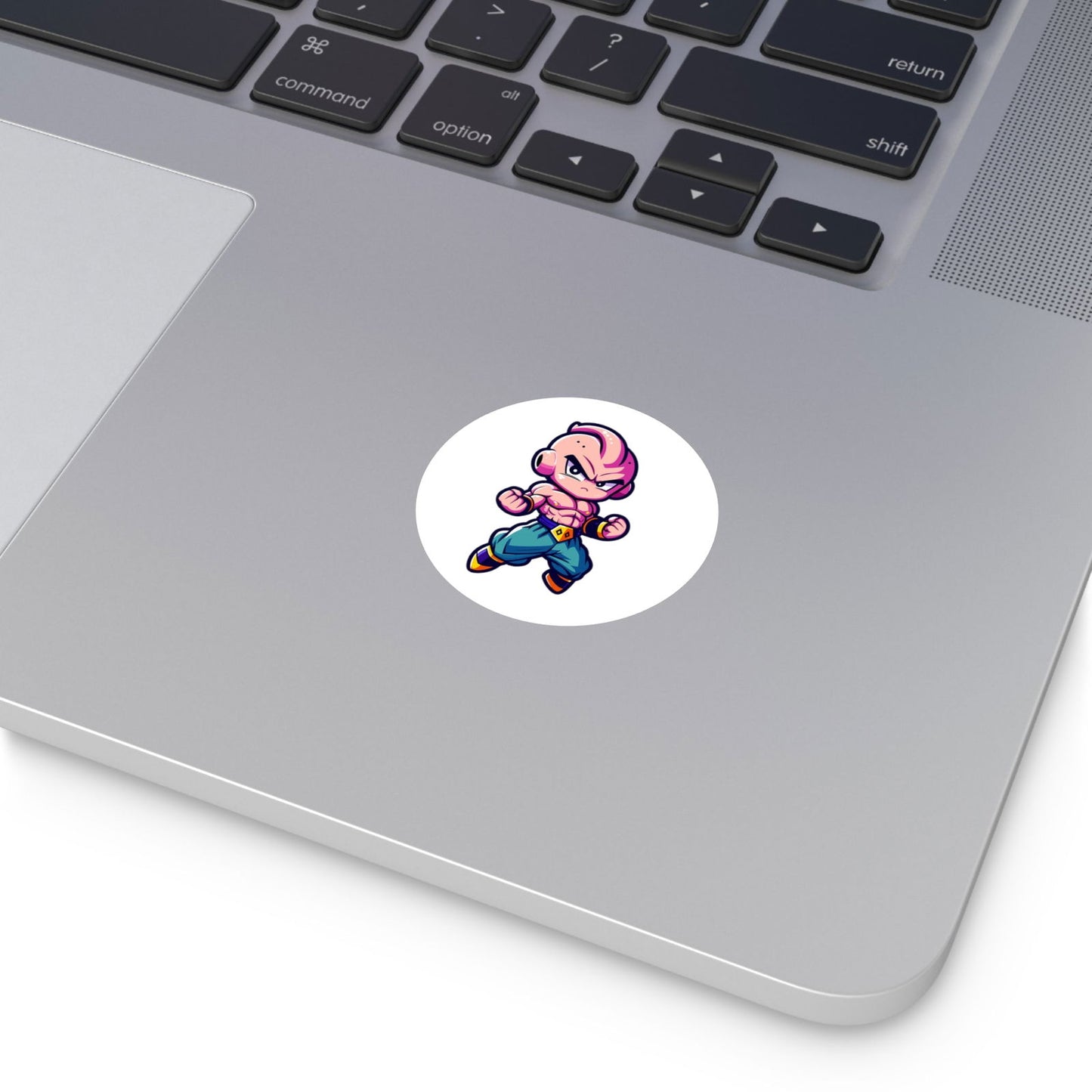 Majin Buu Round Vinyl Stickers - Little Luvin Stitches