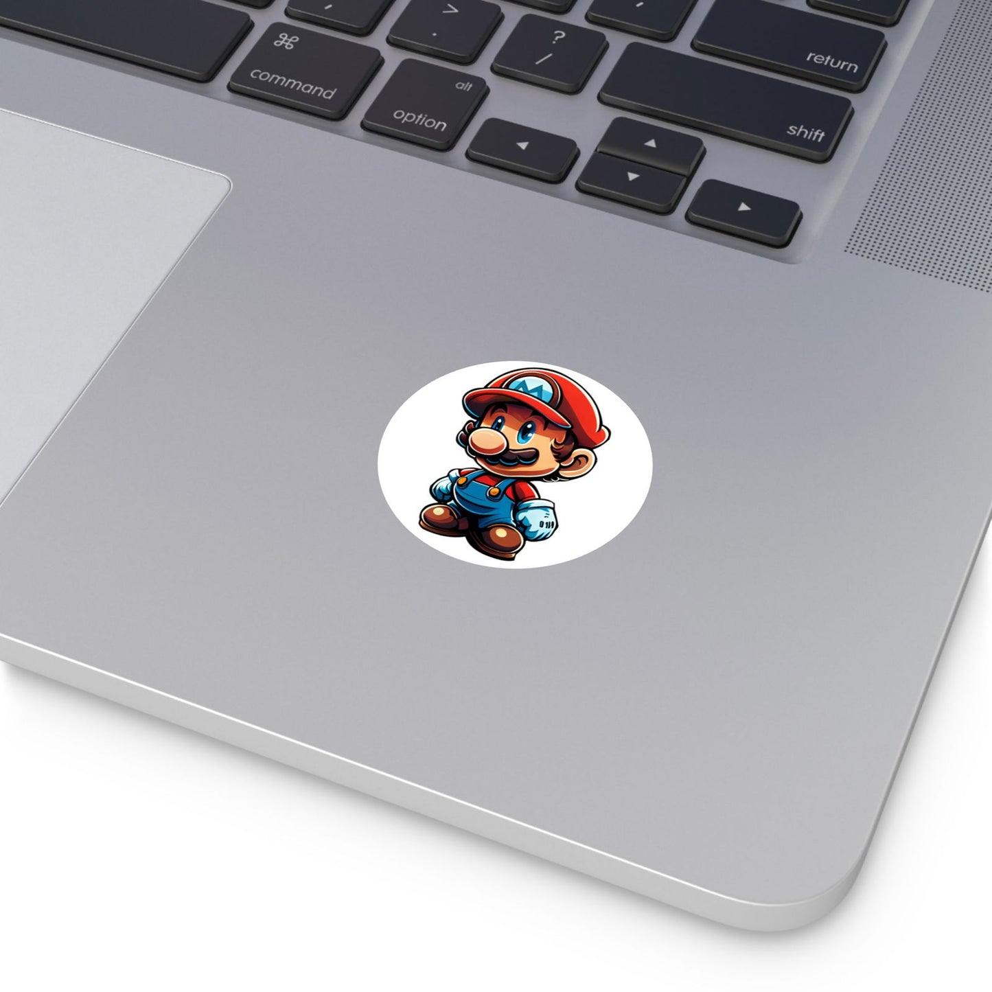 Mario Round Vinyl Stickers - Little Luvin Stitches