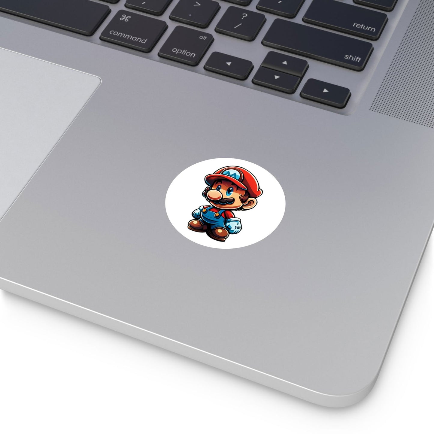 Mario Round Vinyl Stickers - Little Luvin Stitches