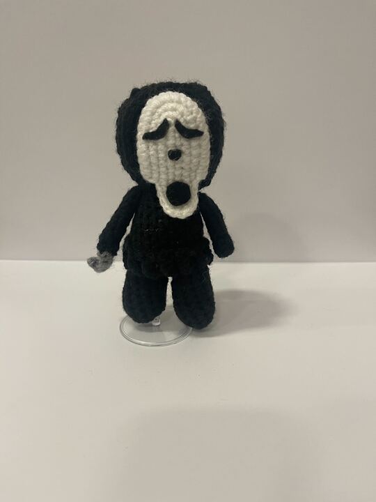 Masked Phantom Handmade Plushie - Little Luvin Stitches