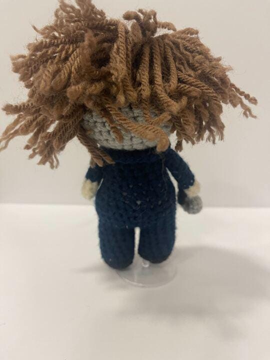 Michael Myers Handmade Plushie - Little Luvin Stitches