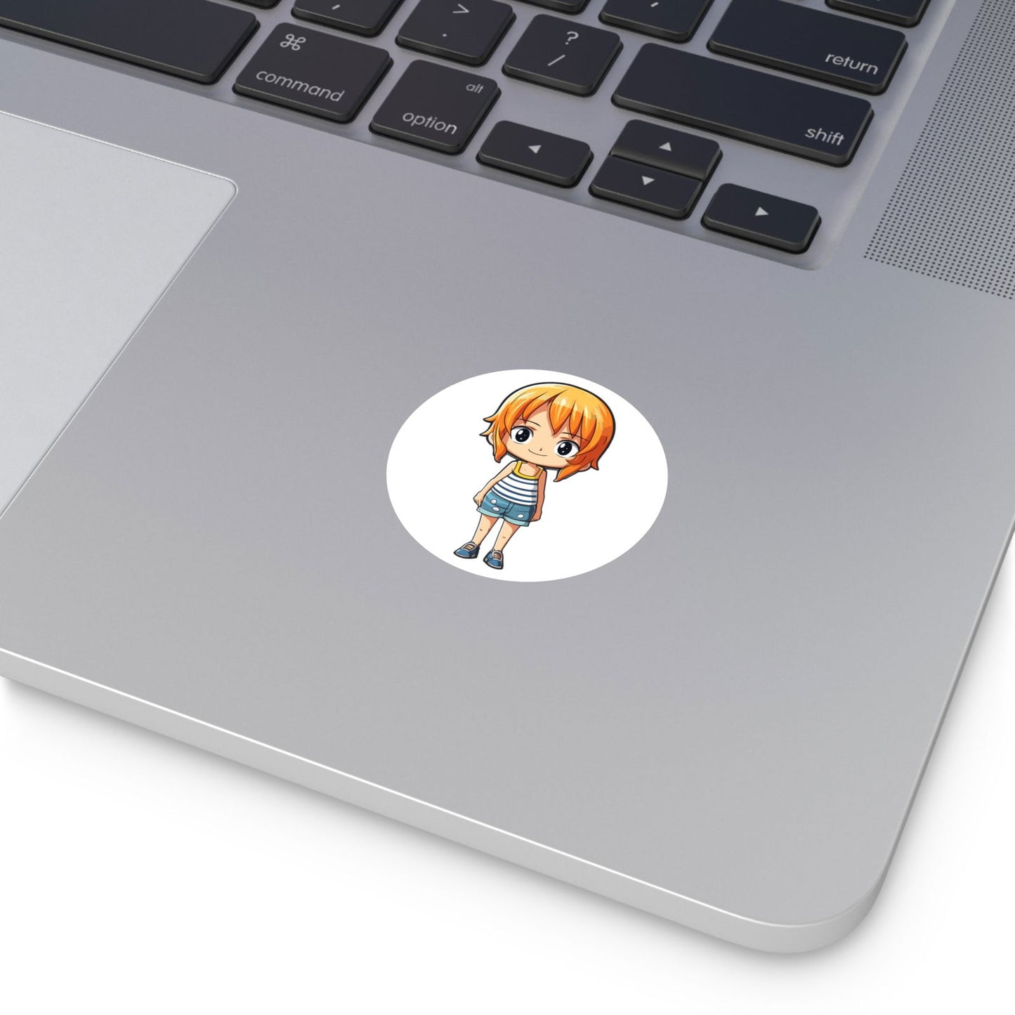 Nami Round Vinyl Stickers - Little Luvin Stitches