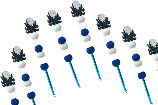 Octopus Beaded Crochet Hook - Little Luvin Stitches