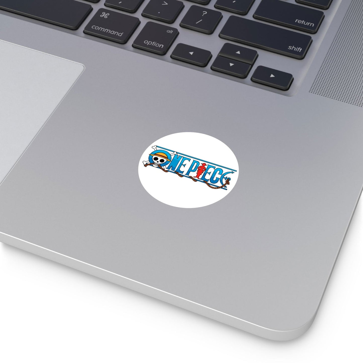 One Piece Round Vinyl Stickers - Little Luvin Stitches