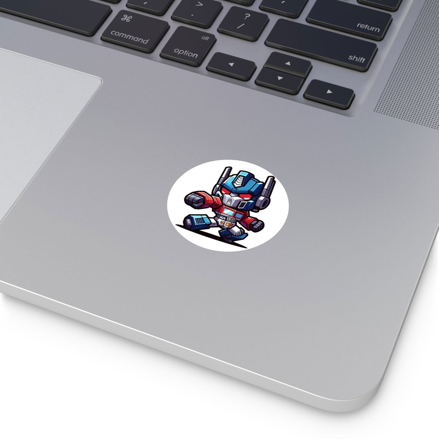 Optimus Prime Round Vinyl Stickers - Little Luvin Stitches