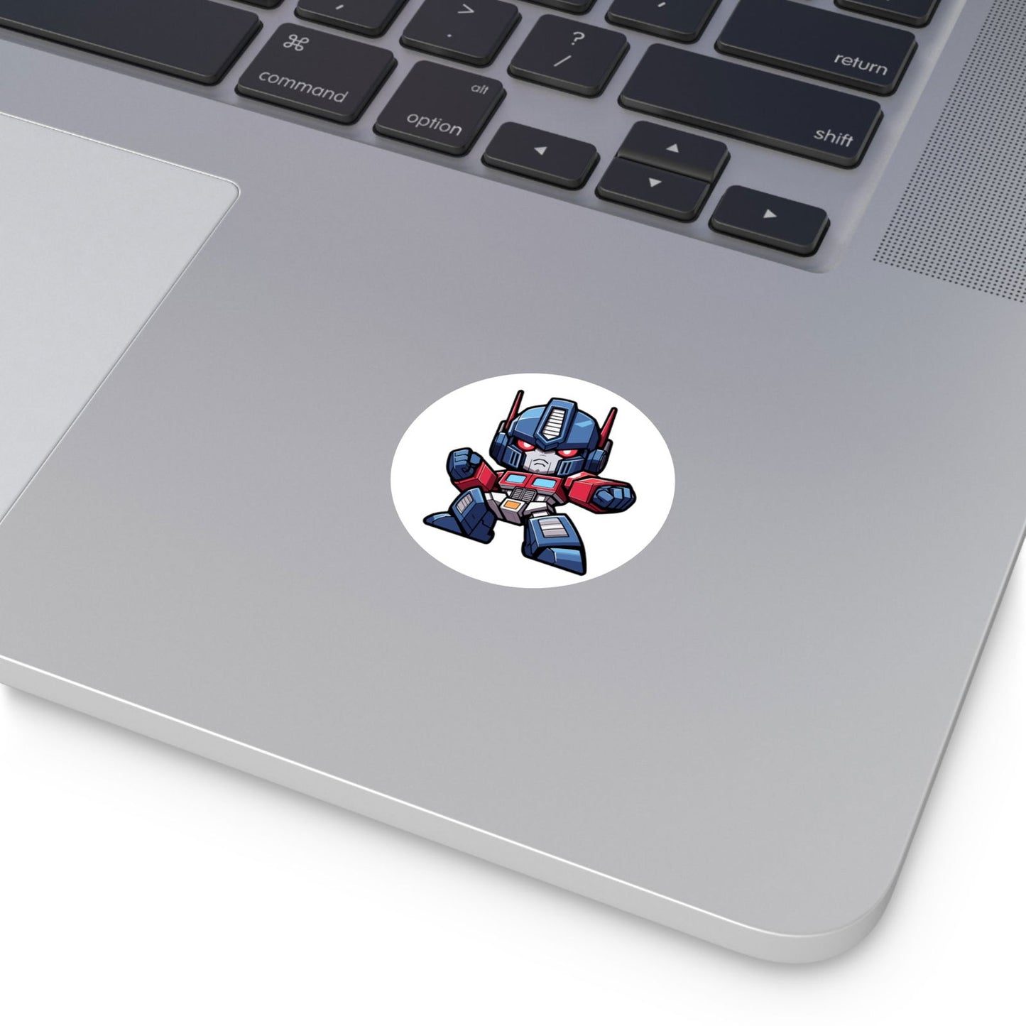 Optimus Prime V2 Round Vinyl Stickers - Little Luvin Stitches