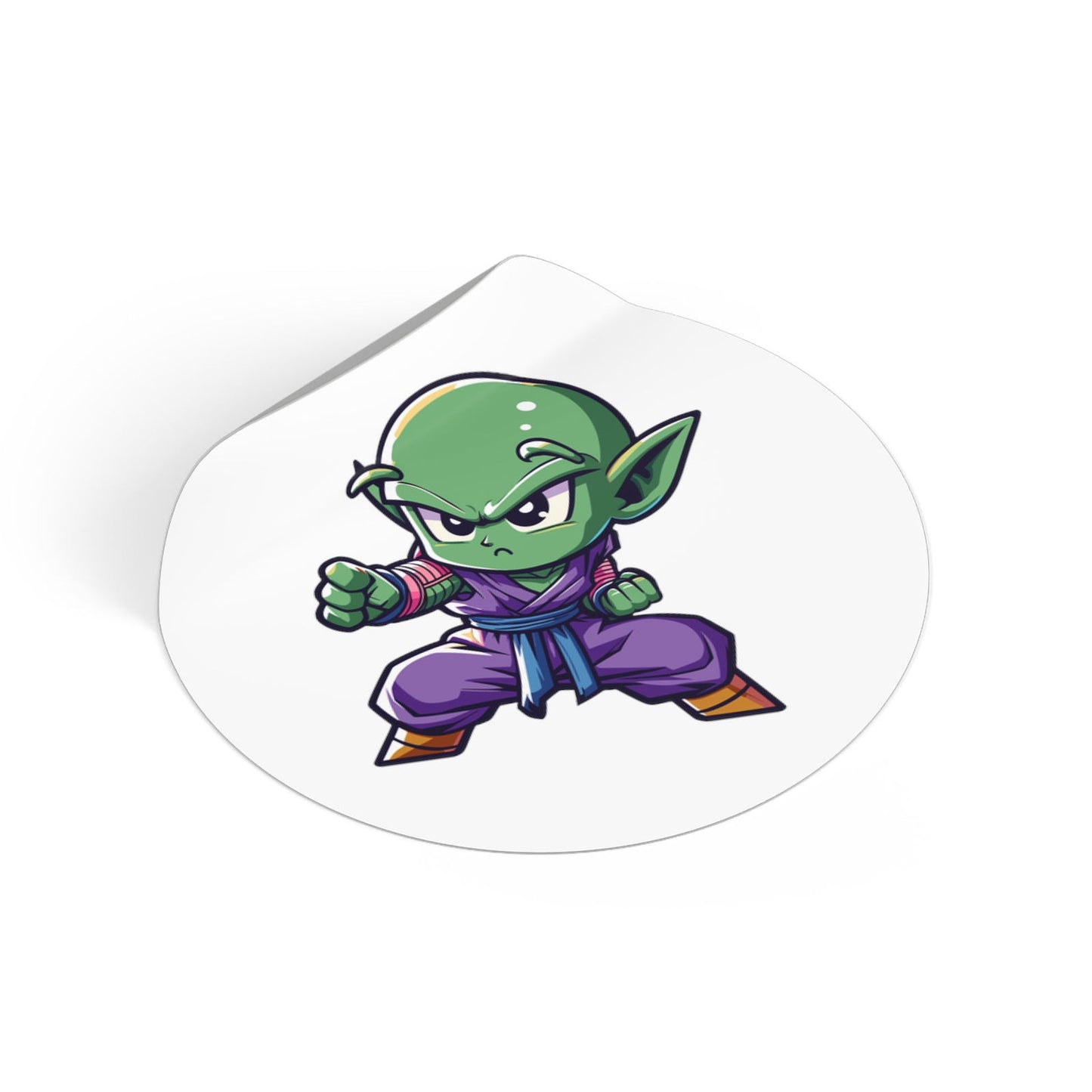 Piccolo Round Vinyl Stickers - Little Luvin Stitches