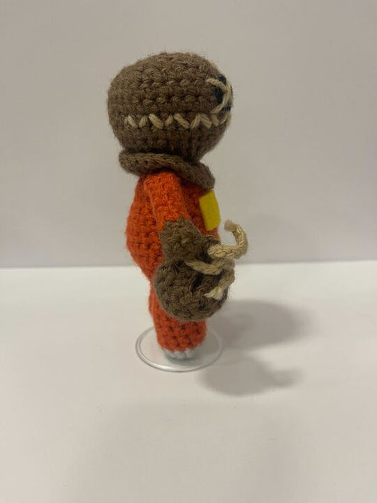 Pumpkin Prowler Handmade Plushie - Little Luvin Stitches