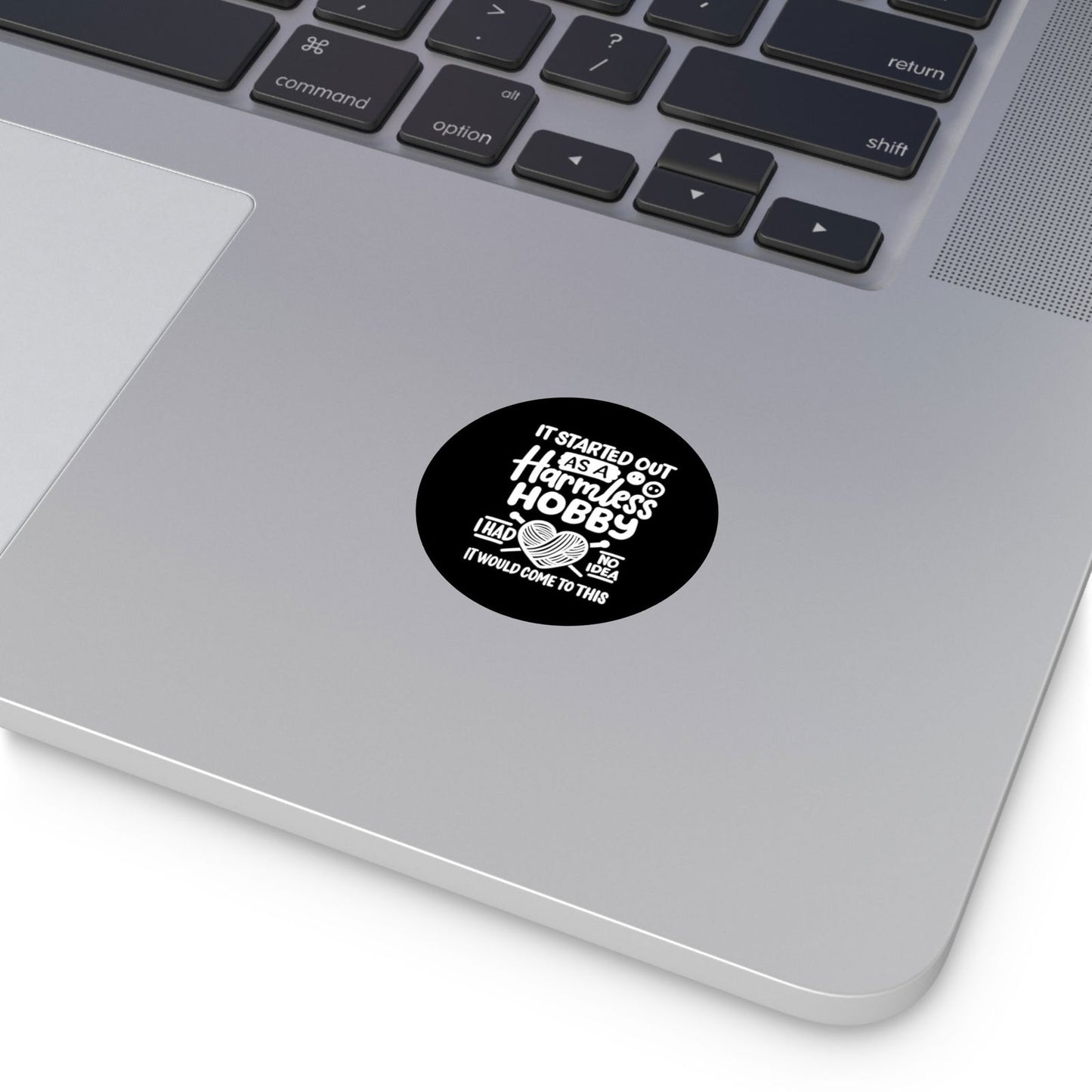Round Vinyl Stickers - Little Luvin Stitches