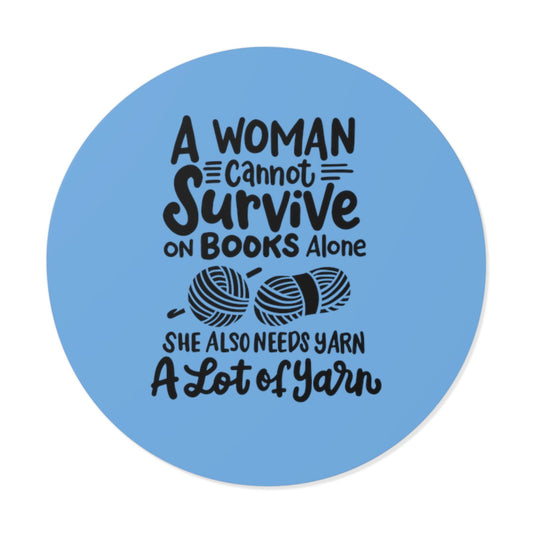 Round Vinyl Stickers - Little Luvin Stitches