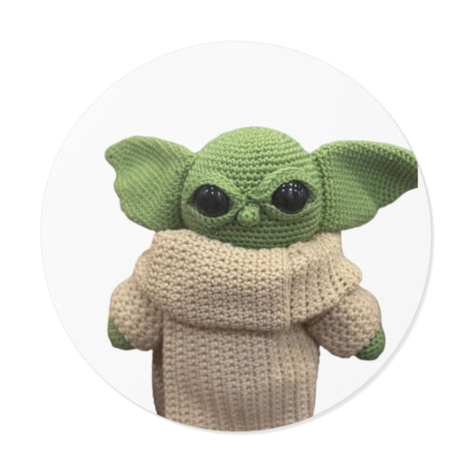 Round Vinyl Stickers - Little Luvin Stitches