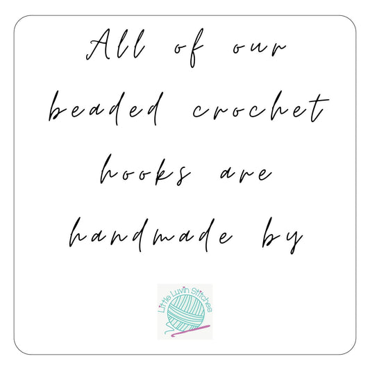 Scary Man Beaded Crochet Hook Size 5mm/H - Little Luvin Stitches