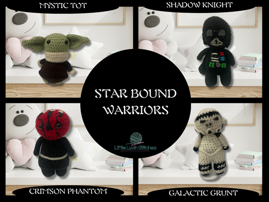 Star Wars Collection Handmade Plushies Set - Little Luvin Stitches