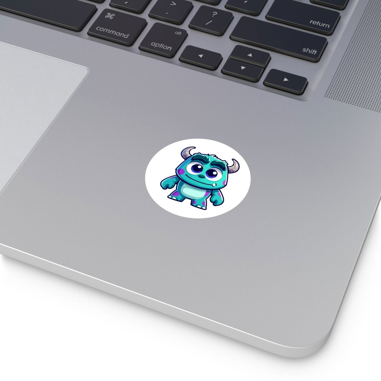 Sully Round Vinyl Stickers - Little Luvin Stitches