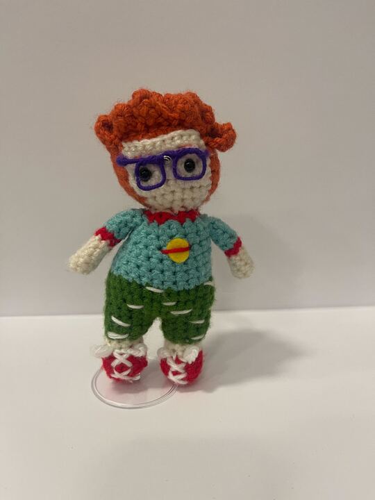 Toddler Rugrat Ginger Friend Handmade Plushie - Little Luvin Stitches