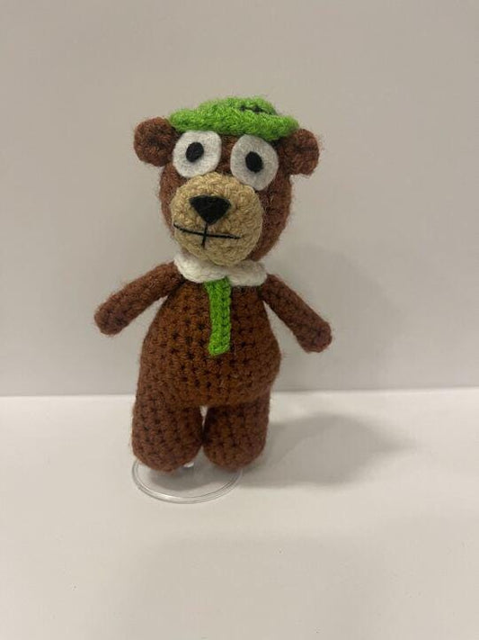 Yogi Bear Handmade Plushie - Little Luvin Stitches