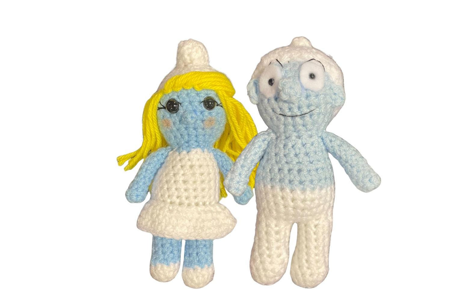 Blue Elf Friends Handmade Plushie, Buy As a Set or Individually