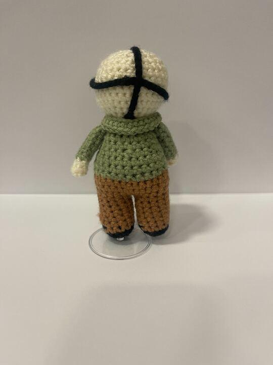 Hockey Mask Hugger Handmade Plushie