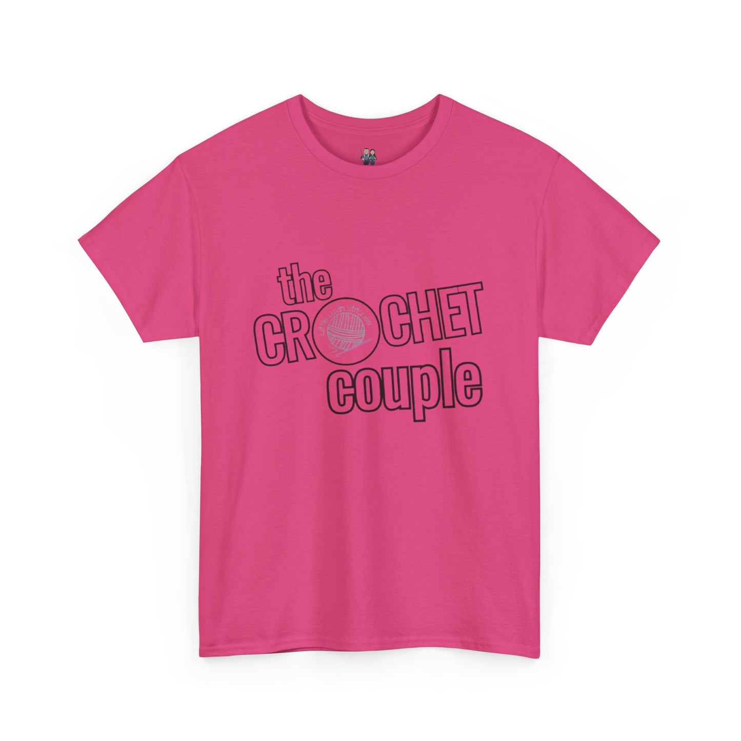 Cute Couple T-shirt, Unisex Heavy Tee