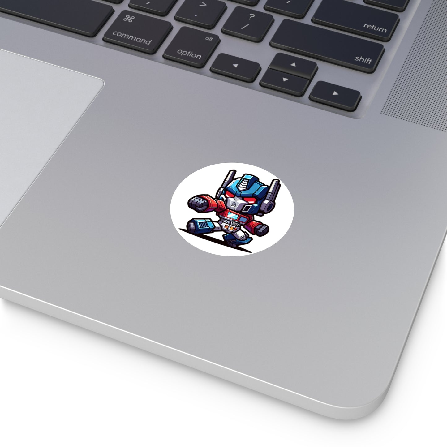 Optimus Prime Round Vinyl Stickers