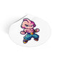 Majin Buu Round Vinyl Stickers