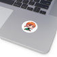 Anna V2 Round Vinyl Stickers