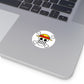 One Piece Logo Round Vinyl Stickers