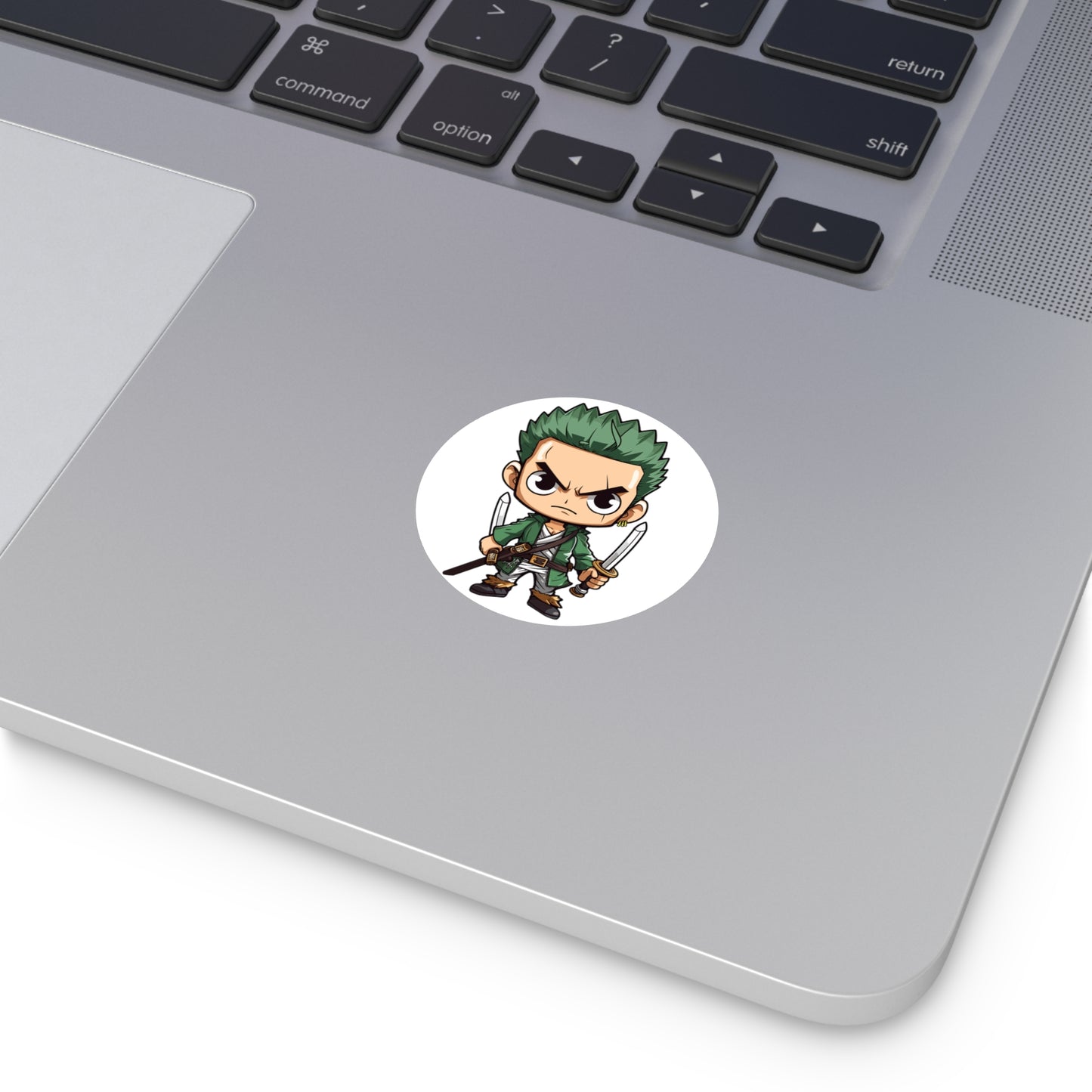 Roronoa Zoro Round Vinyl Stickers