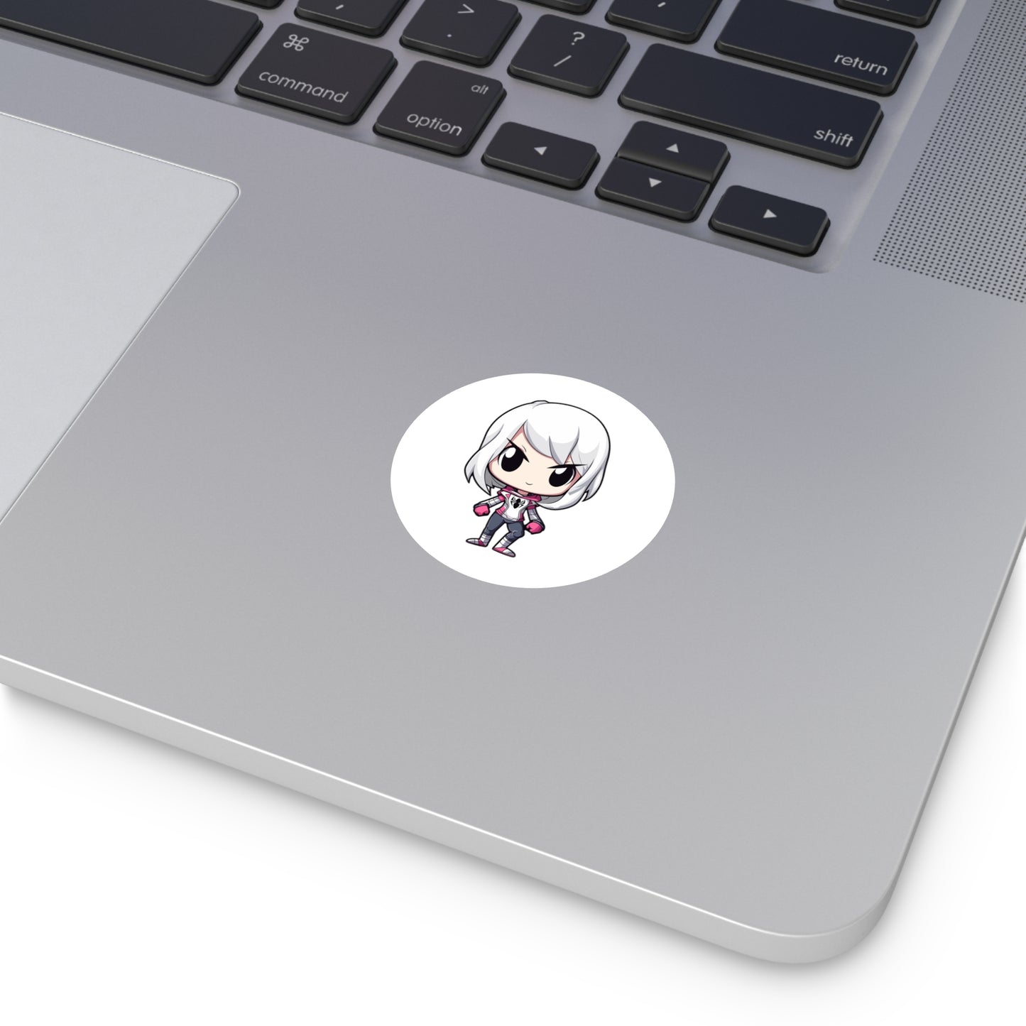 Spider Gwen Round Vinyl Stickers