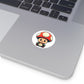 Toad Round Vinyl Stickers