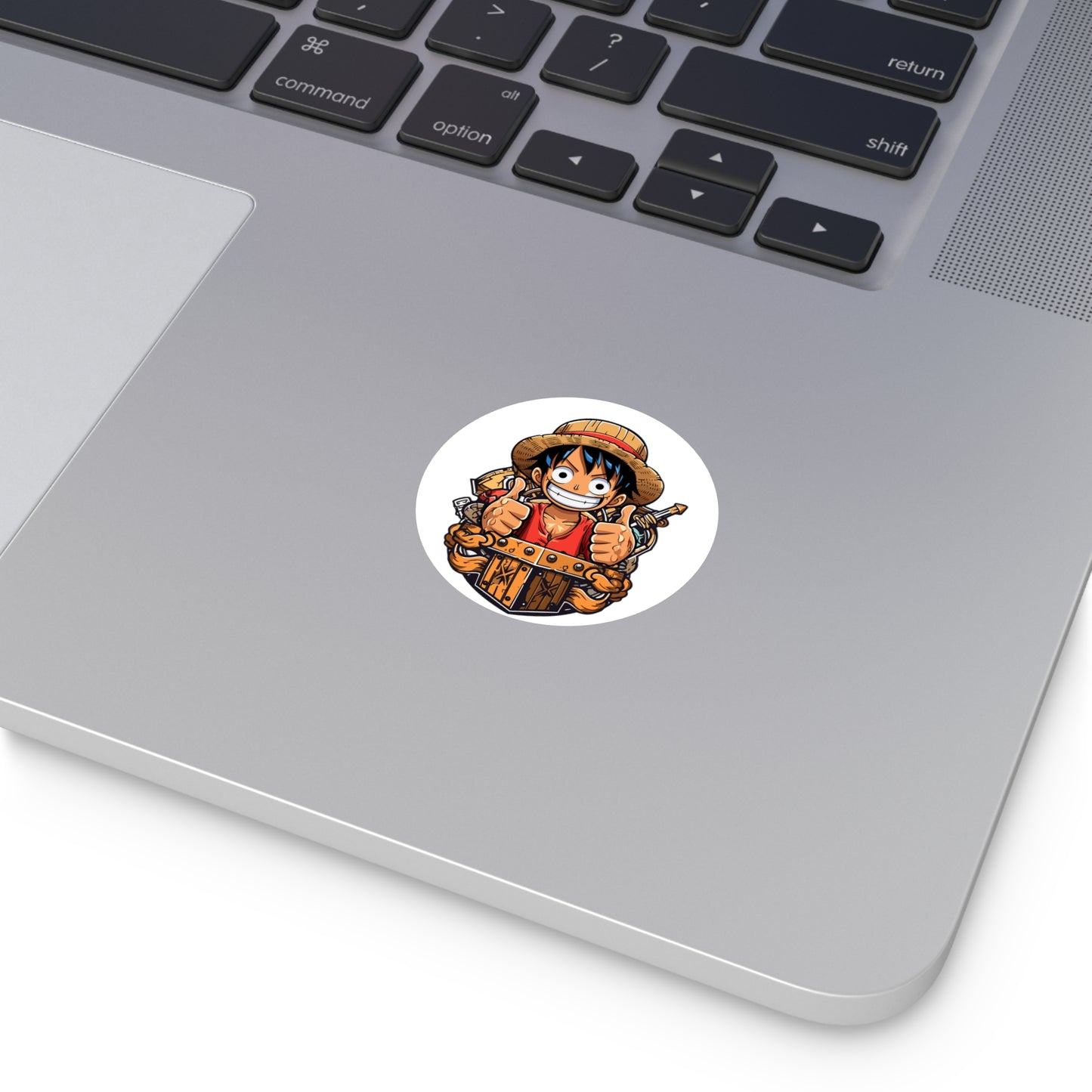 Luffy V2 Round Vinyl Stickers