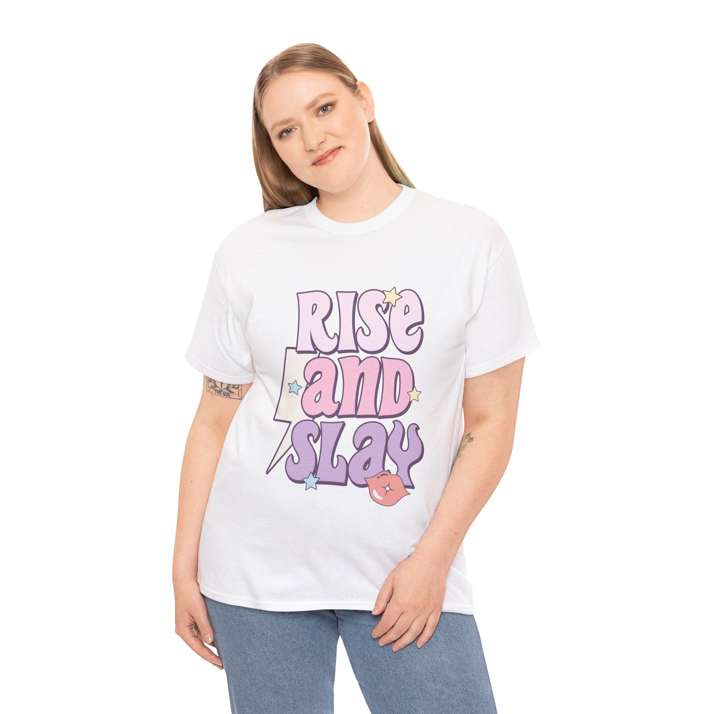 Rise and Slay Cute Saying Women's Favorite Tee