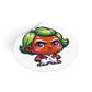 Oompa Loompa Round Vinyl Stickers