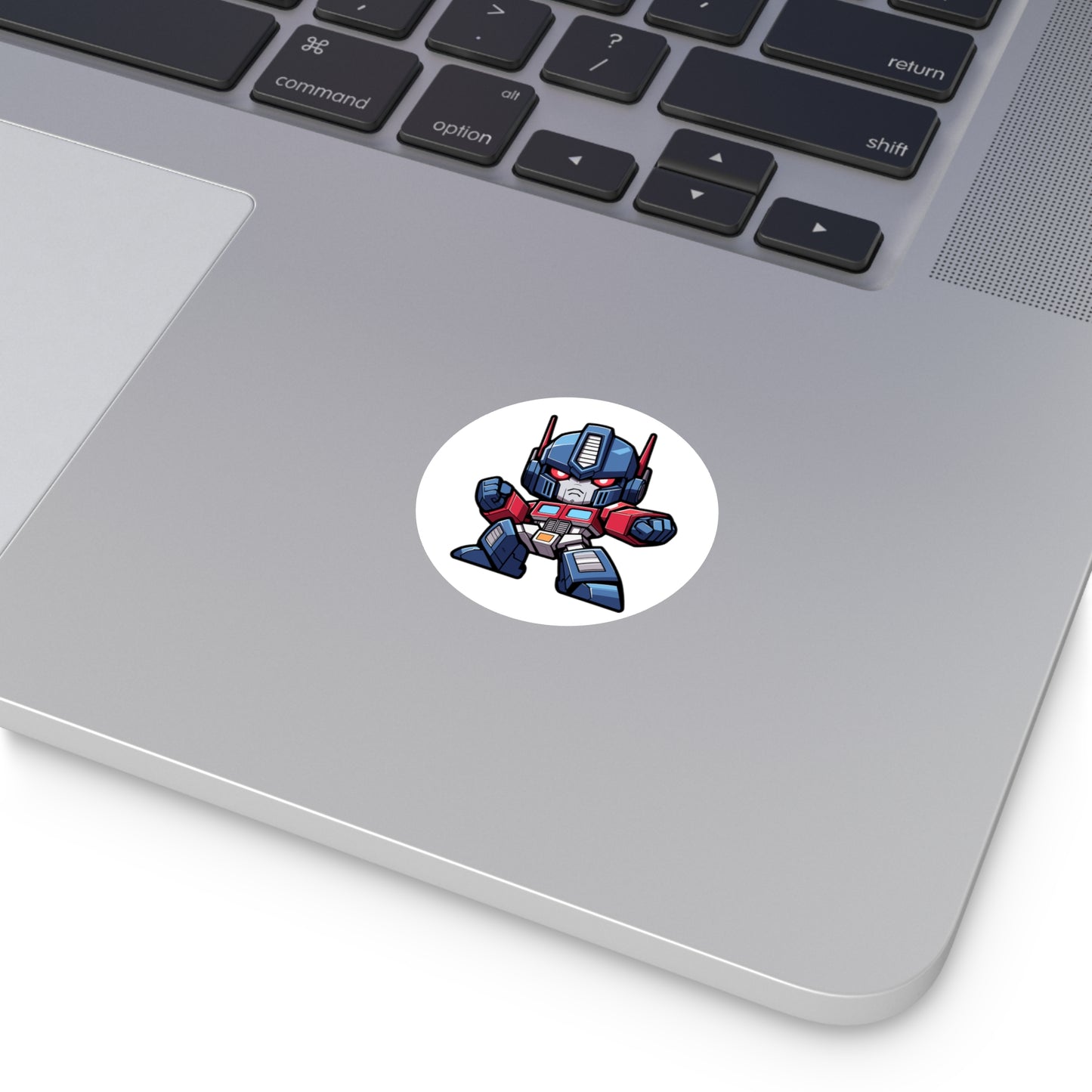 Optimus Prime V2 Round Vinyl Stickers