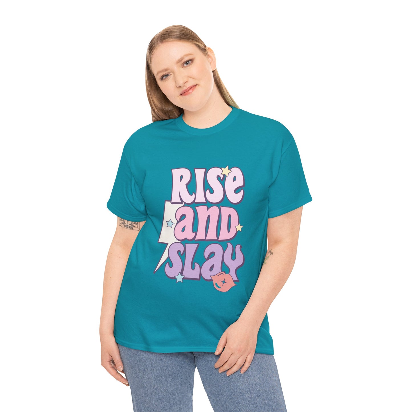 Rise and Slay Cute Saying Women's Favorite Tee