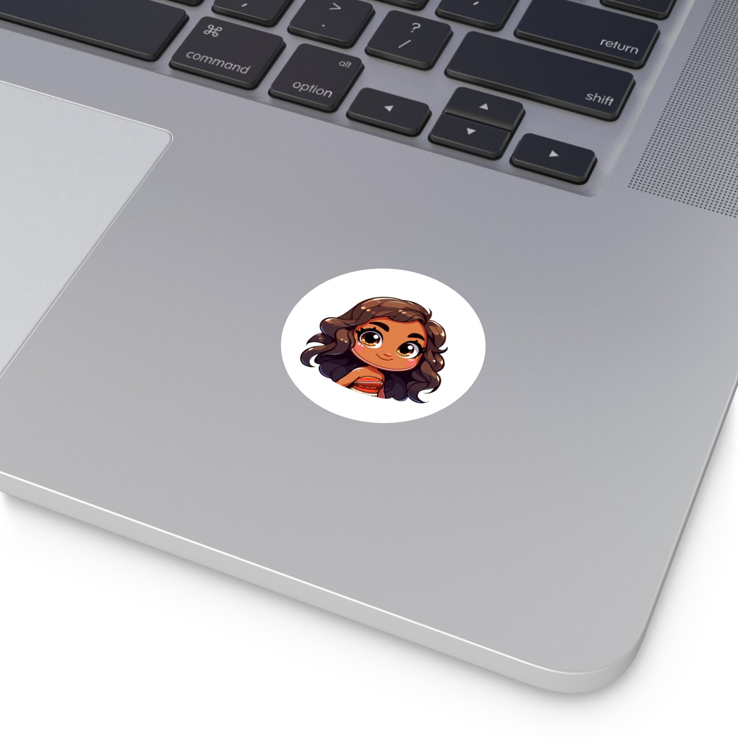 Moana Round Vinyl Stickers