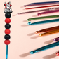 Rock N Roll Beaded Crochet Hook