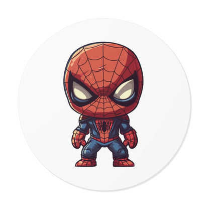 Spiderman Round Vinyl Stickers