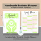 Digital Business Planner and Organizer Business Planning, Marketing Planning, Strategy, Expenses, and More, 29 Page Printable Digital Bundle