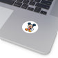 Mickey Round Vinyl Stickers