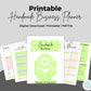 Digital Business Planner and Organizer Business Planning, Marketing Planning, Strategy, Expenses, and More, 29 Page Printable Digital Bundle