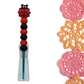 Lady Bug Beaded Crochet Hook