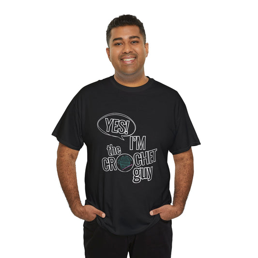 I'm The Crochet Guy Unisex Heavy Cotton Tee