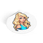 Barbie Round Vinyl Stickers